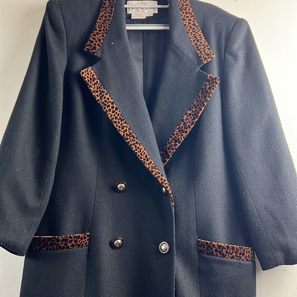 Vintage Oleg Cassini size 12 women blazer - Picture 2 of 11